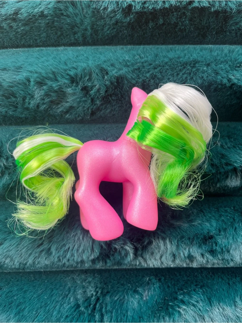 Sparkleberry Swirl MLP G3 baby (customized Glow In The Dark Hair)